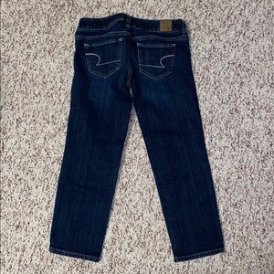 American Eagle skinny stretch capri jeans